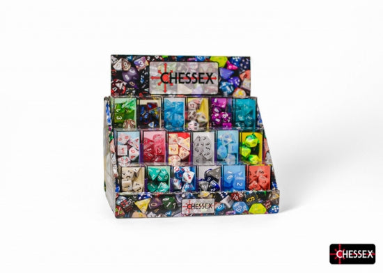 Expositor 50 Classic Polyhedral Dice Sets 275AA