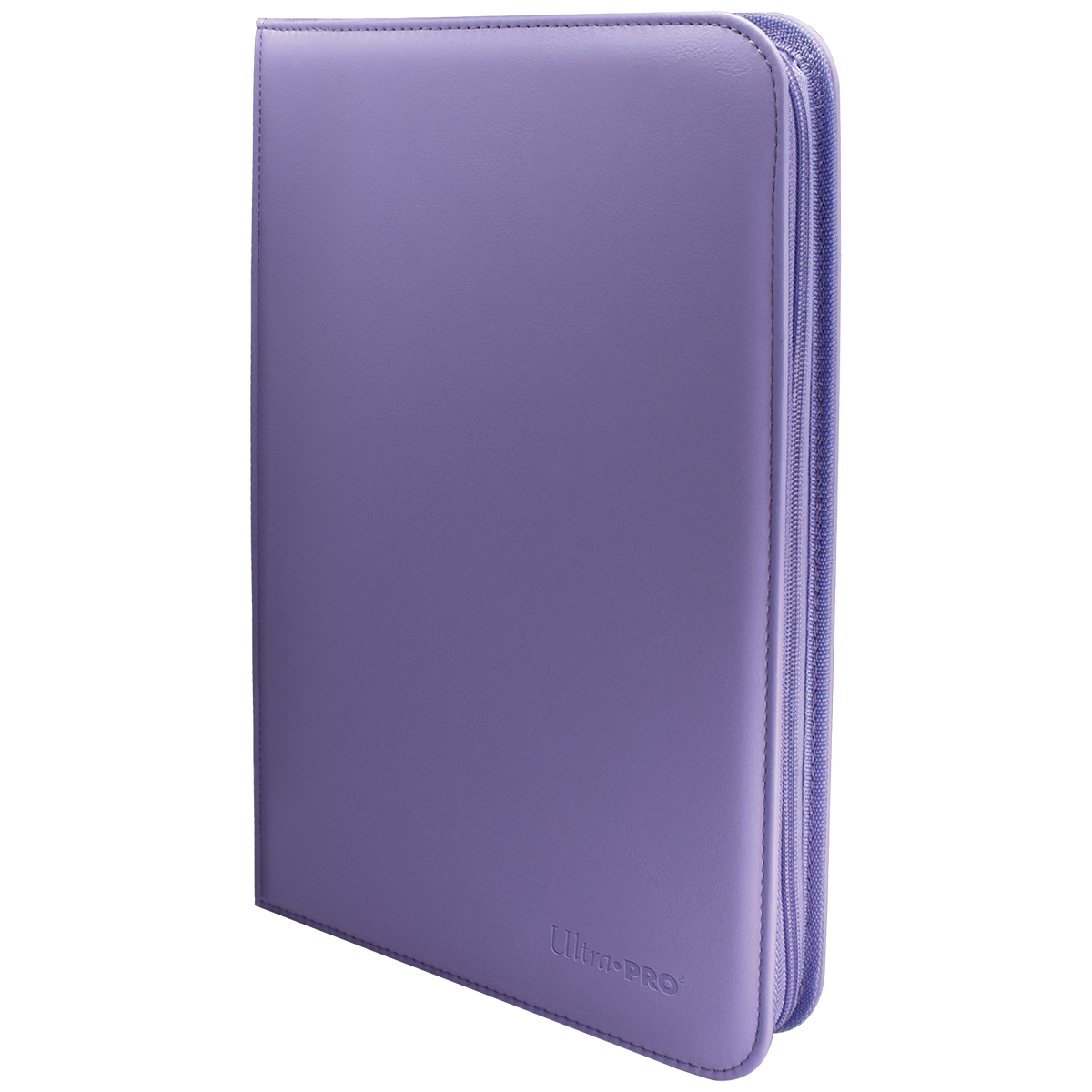 9 Pocket Zippered Pro Binder Purple