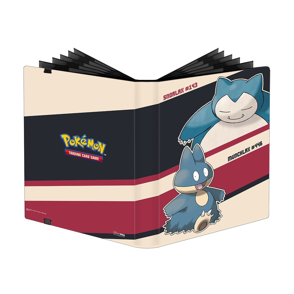 PKM Pro Binder 9 Pocket Snorlax Munchlax
