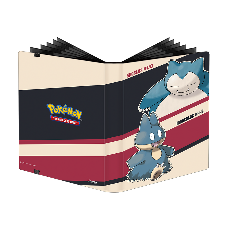 PKM Pro Binder 9 Pocket Snorlax Munchlax