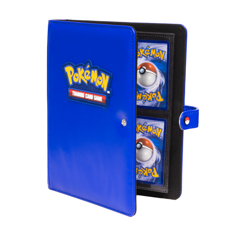 Carpeta 4-Pocket Blue Snap Binder Premium
