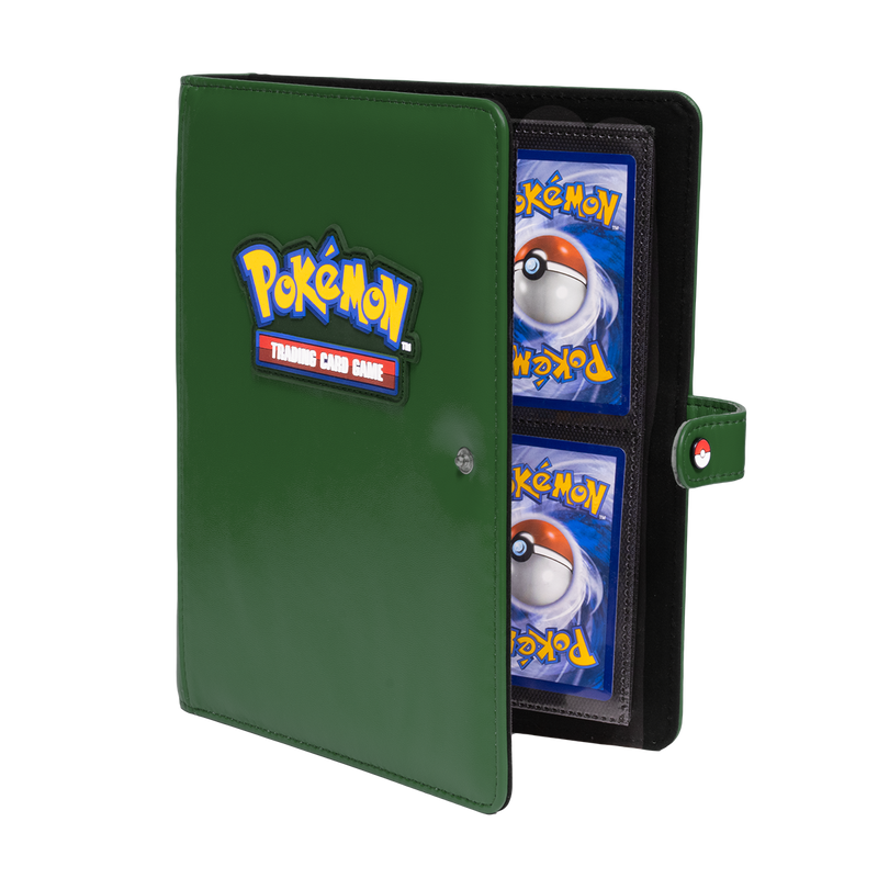 Carpeta 4-Pocket Green Snap Binder Premium