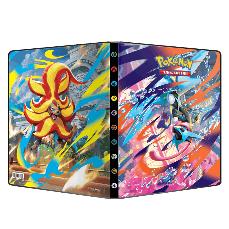 PKM Mega Ev Chaos Rising 9 Pocket Portafolio