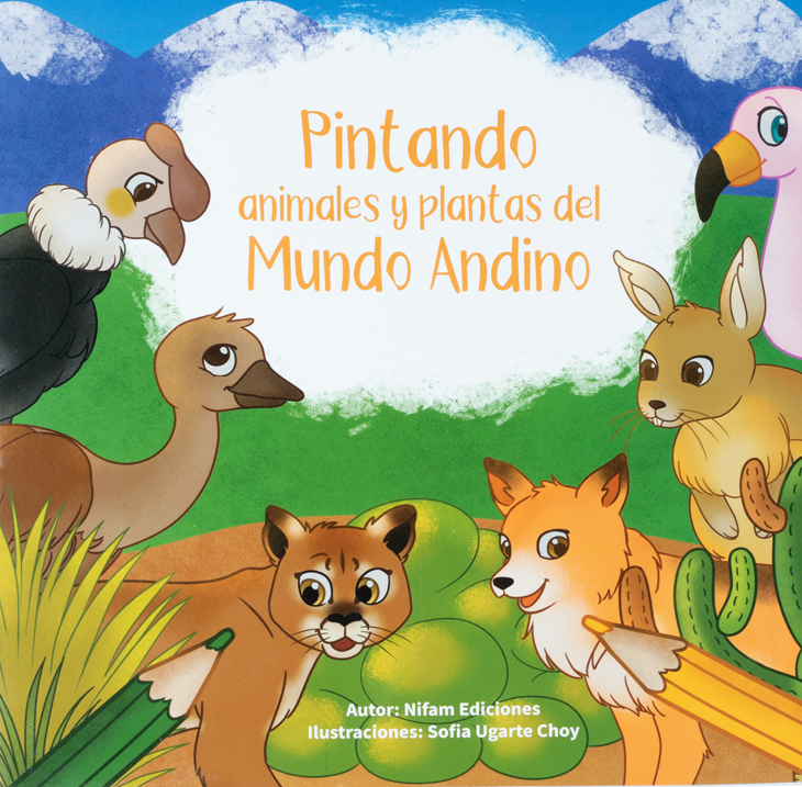Pintando animales y plantas del mundo andino