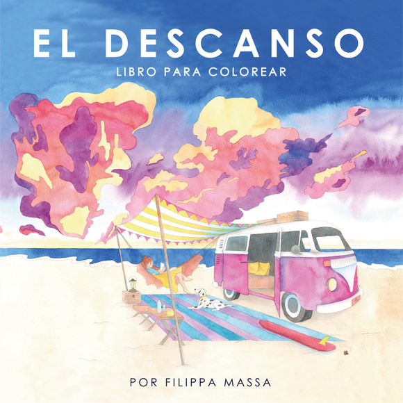 El Descanso: Libro para colorear