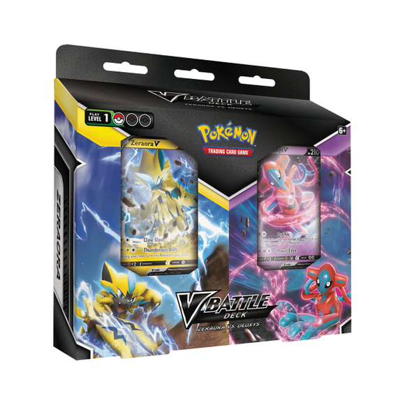 Pokemon: V Battle Deck Zeraora Vs Deoxys Bundle